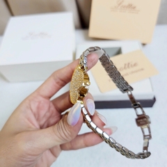 Đồng Hồ Nữ Scottie Quartz 9559C Thép Demi Vàng