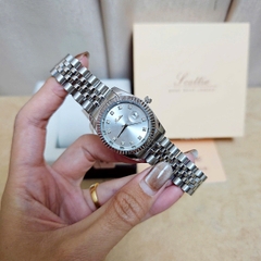 Đồng Hồ Nữ Scottie Quartz 9570 Thép Trắng Mặt Trắng