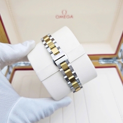 Đồng Hồ Nữ Scottie Quartz 9595 Thép Demi Vàng Mặt Trắng
