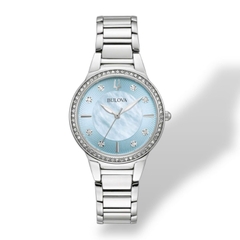 Đồng Hồ Nữ Bulova Quartz Ladies’ Crystal 96L288