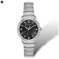 Đồng Hồ Nữ Bulova Quartz Diamond 96R213