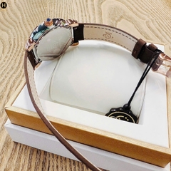 Đồng Hồ Nữ GV2 By Gevril Quartz Marsala Diamond 9855