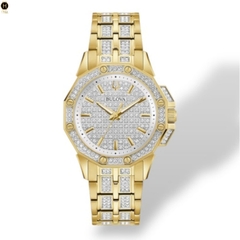Đồng Hồ Nữ Bulova Quartz Octava Crystal 98L302