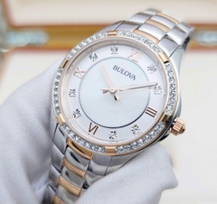 Đồng Hồ Nữ Bulova Quartz Crystal Accents 98L304