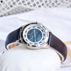 Đồng Hồ Nữ Bulova Quartz Lizard Black Enamel Inlayed 98P118