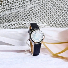 Đồng Hồ Nữ Bulova Quartz Lizard Black Enamel Inlayed 98P118