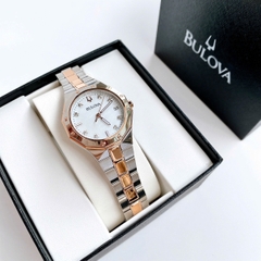 Đồng Hồ Nữ Bulova Quartz Diamond 98P235