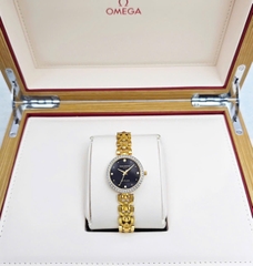 Đồng Hồ nữ Sunrise Quartz 9977AA Thép Vàng Đen Sapphire