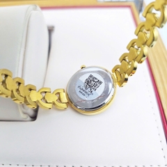 Đồng Hồ nữ Sunrise Quartz 9977AA Thép Vàng Đen Sapphire