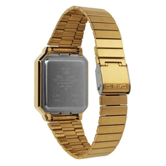 Đồng Hồ Unisex Casio Quartz A100WEG-9ADF Dây Thép Vỏ Vàng Mặt Vàng