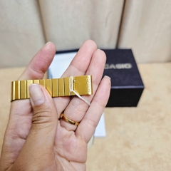 Đồng Hồ Unisex Casio Quartz A100WEG-9ADF Dây Thép Vỏ Vàng Mặt Vàng