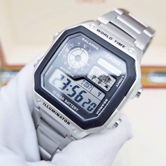 Đồng Hồ Nam Casio Quartz AE-1200WHD-1AVDF
