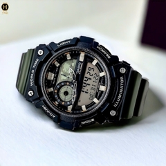 Đồng Hồ Nam Casio Quartz AEQ-200W-3AVDF