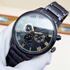 Đồng Hồ Nam Citizen Quartz Eco-drive MoonPhase Black Green AP1055-87X