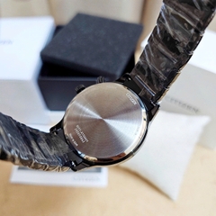 Đồng Hồ Nam Citizen Quartz Eco-drive MoonPhase Black Green AP1055-87X
