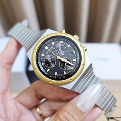 Đồng Hồ Nam Citizen Quartz Eco-Drive Chronograph Tachymeter AT2544-64E