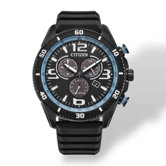 Đồng Hồ Nam Citizen Quartz Eco-Drive Chronograph Brycen Black AT2587-02E