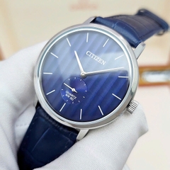 Đồng Hồ Nam Citizen Quartz BE9170-05L Dây Da Xanh Dương