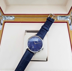 Đồng Hồ Nam Citizen Quartz BE9170-05L Dây Da Xanh Dương