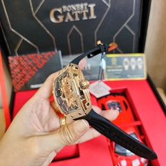 Đồng Hồ Nam Bonest Gatti Automatic Ghost Dragon Star Gold BG5605-A2  ( BG5605 ) Full Diamond