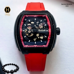 Đồng Hồ Nam Berlink Automatic BK5009-G03 Dây Casu Vỏ Đỏ Limited Edition