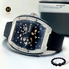 Đồng Hồ Nam Berlink Automatic BK5009-G01 Dây Casu Vỏ Trắng Limited Edition