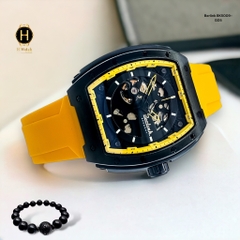 Đồng Hồ Nam Berlink Automatic BK5009-G05 Dây Casu Vỏ Vàng Limited Edition