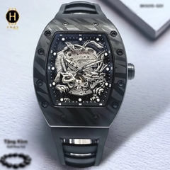 Đồng Hồ Nam Berlink Automatic BK5015-G01 Dây Casu Vỏ Đen