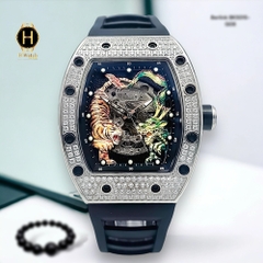 Đồng Hồ Nam Berlink Automatic BK5015-G08 Dây Casu Vỏ Trắng Đá Limited Edition