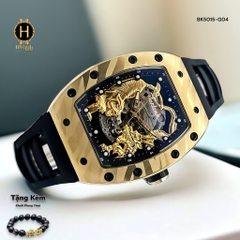 Đồng Hồ Nam Berlink Automatic BK5015-G04 Dây Casu Vỏ Vàng