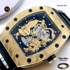Đồng Hồ Nam Berlink Automatic BK5015-G04 Dây Casu Vỏ Vàng