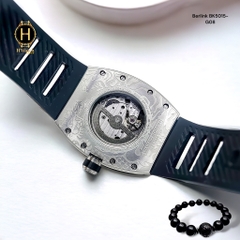 Đồng Hồ Nam Berlink Automatic BK5015-G08 Dây Casu Vỏ Trắng Đá Limited Edition