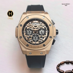 Đồng Hồ Nam Berlink Quartz BK5027-G04 Dây Casu Vỏ Rose Mặt Rose Sapphire