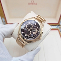 Đồng Hồ Nam Citizen Eco-Drive Perpetual GMT Brown Dial BL8163-50X