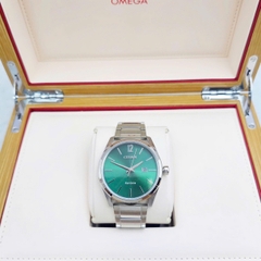 Đồng Hồ Nam Citizen Quartz Eco-Drive BM7410-51X Thép Mặt Xanh Lá