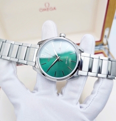 Đồng Hồ Nam Citizen Quartz Eco-Drive BM7410-51X Thép Mặt Xanh Lá