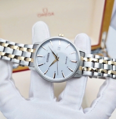 Đồng Hồ Nam Citizen Quartz Eco-Drive Demi Gold White Dial BM7466-81H