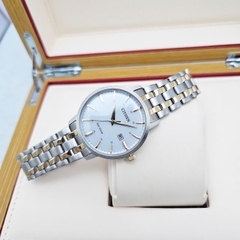 Đồng Hồ Nam Citizen Quartz Eco-Drive Demi Gold White Dial BM7466-81H