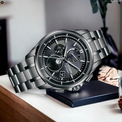 Đồng Hồ Nam Citizen Quartz Eco-drive Attesa Titanium Radio Controlled Perpetual Calendar Moon Phase BY1006-62E