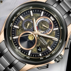Đồng Hồ Nam Citizen Quartz Eco-drive Atessa Hakuto Limited Titanium Radio Controlled Perpetual Calendar Moon Phase BY1009-64Y