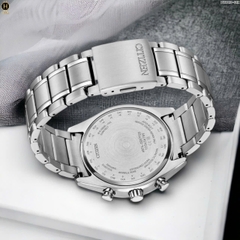 Đồng Hồ Nam Citizen Quartz Eco-drive Super Titanium Tsuki-Yomi Radio Controlled Perpetual Calendar Moon Phase Green BY1010-81X