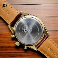 Đồng Hồ Nam Citizen Quartz AN3604-58A Dây Sắt Vỏ Trắng Mặt Vàng