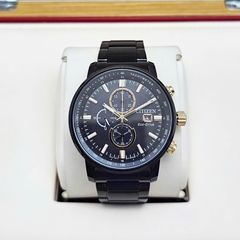 Đồng Hồ Nam Citizen Quartz Eco-drive Chronograph Tachymeter CA0846-81E