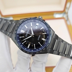 Đồng Hồ Nam Citizen Quartz Eco-drive Attesa Super Titanium™ Radio Controlled Perpetual Calendar 35th Anniversary Limited Edition 1600 CB0217-71E
