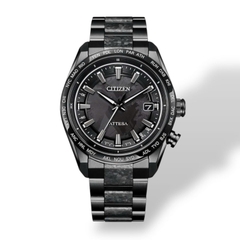 Đồng Hồ Nam Citizen Quartz Eco-Drive Attesa ACT Line/Black Titanium™ Series HAKUTO-R collaboration model Limited Edition CB0285-63E