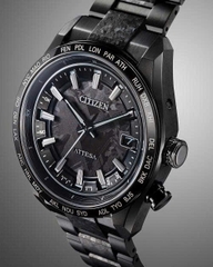Đồng Hồ Nam Citizen Quartz Eco-Drive Attesa ACT Line/Black Titanium™ Series HAKUTO-R collaboration model Limited Edition CB0285-63E