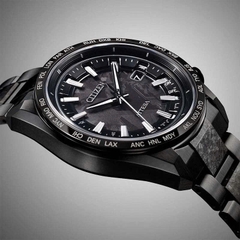 Đồng Hồ Nam Citizen Quartz Eco-Drive Attesa ACT Line/Black Titanium™ Series HAKUTO-R collaboration model Limited Edition CB0285-63E