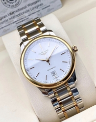 Đồng Hồ Nam Longines Automatic Master Collection L2.628.5.12.7 ( L26285127 ) Dây Thép Vỏ Trắng Mặt Trắng