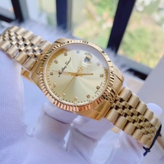 Đồng Hồ Nam Mathey Tissot Quartz Full Gold H710PDI