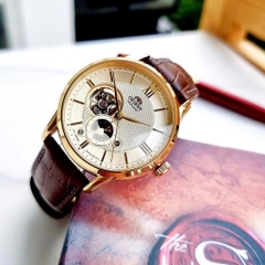Đồng Hồ Nam Orient Automatic Sun & Moon 4 Gold RA-AS0010S10B ( RA-AS0010S30B ) ( RA-AS0010S )